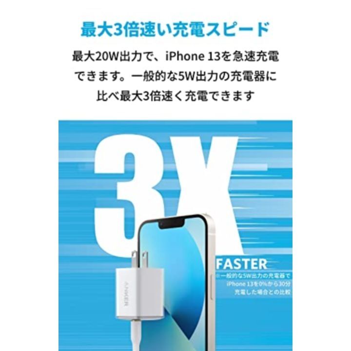 Anker 521 Charger Nano Pro PD対応充電器