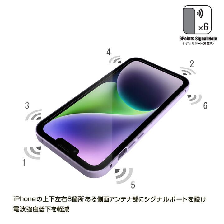Monolith Magnetica Magsafe対応前面ゴリラガラス+アルミバンパー iPhone 14 Plus
