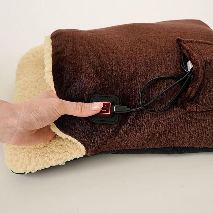 サンファミリー ヒーター内蔵あったかフットウォーマー