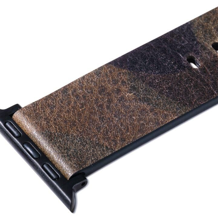 GRAMAS CAMO Italian Genuine Leather Watchband 45/44/42mm ORG