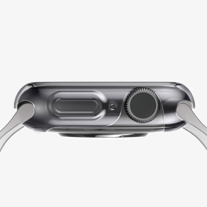 UNIQ GARDE Apple Watch 44mm ハイブリッドクリアケース CLEAR