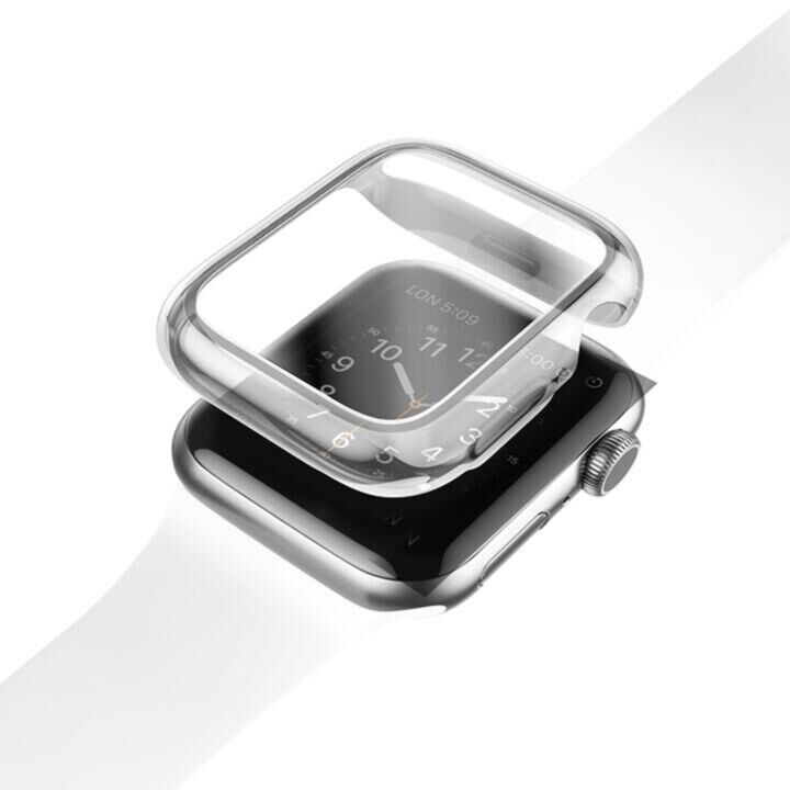 UNIQ GARDE Apple Watch 44mm ハイブリッドクリアケース CLEAR_1