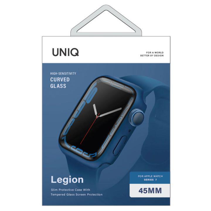 UNIQ LEGION Apple Watchケース 強化ガラス 45mm