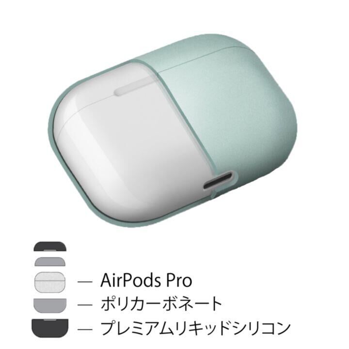 UNIQ LINO プレミアム リキッド シリコン Airpods Pro ケース