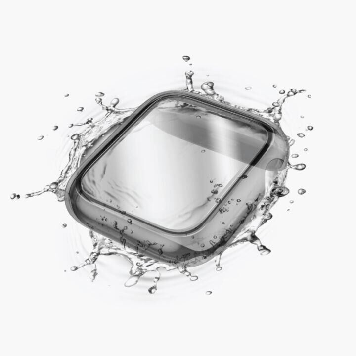 UNIQ GARDE Apple Watch 44mm ハイブリッドクリアケース CLEAR