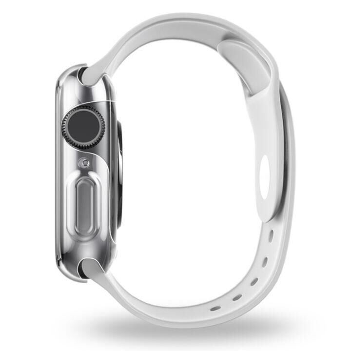 UNIQ GARDE Apple Watch 44mm ハイブリッドクリアケース CLEAR
