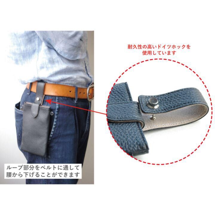 Plog スマホもカードもこれ1つ キャッシュレスウォレット メンズ