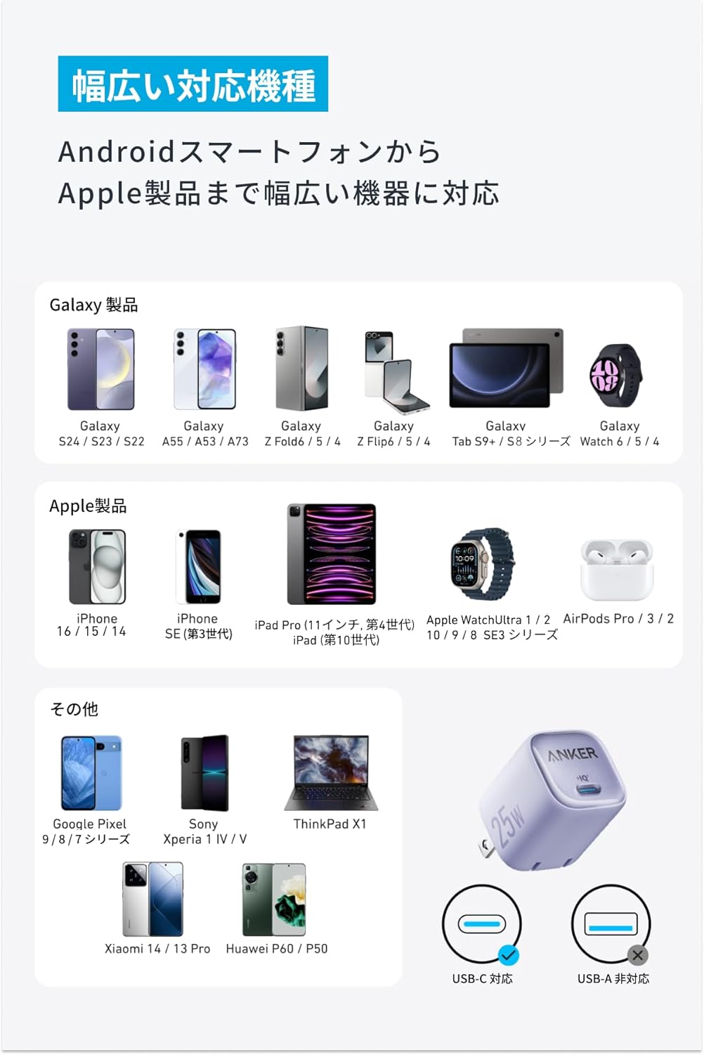 Anker Charger (25W)