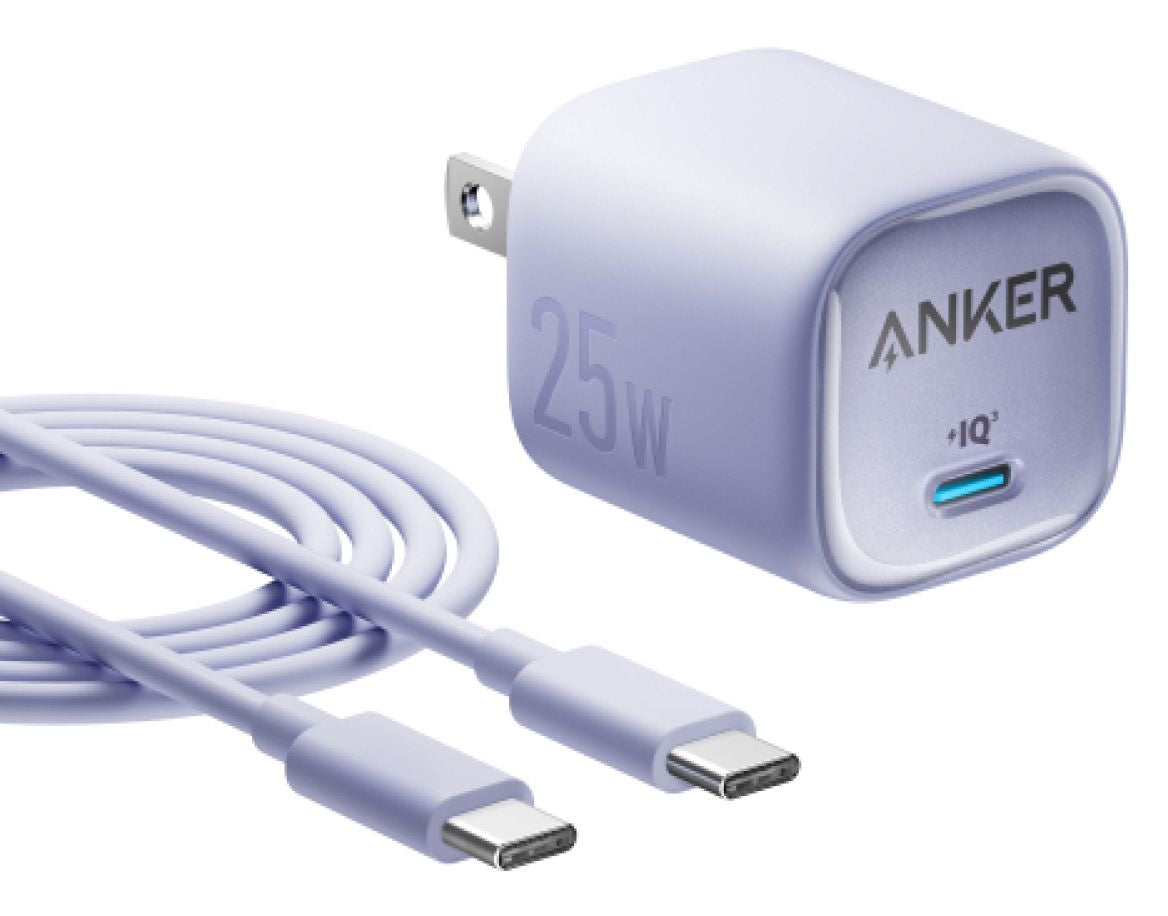 Anker Charger (25W) with USB-C & USB-C ケーブル