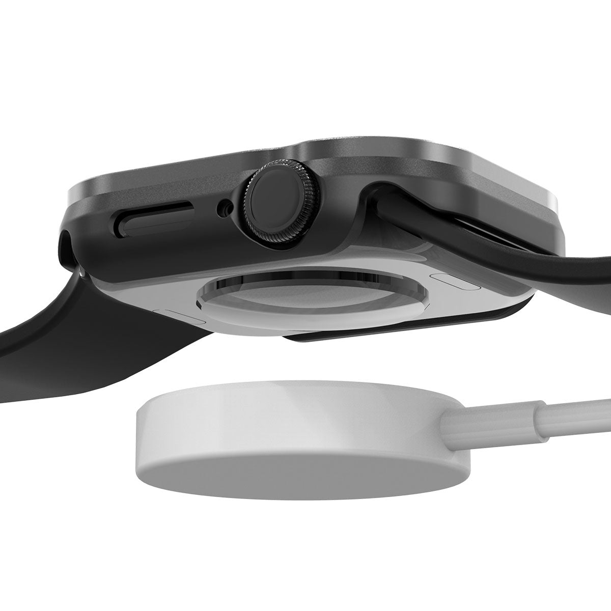 AMY デュアルレイヤーケース for Apple Watch ガンメタル