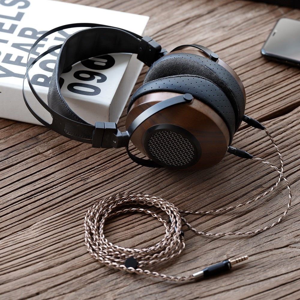 SIVGA SV023 オープン バック ウォールナット 木製 ダイナミック ドライバー Hi-Fi ヘッドホン