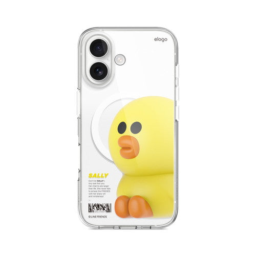 elago LINE FRIENDS Brown & Sally for iPhone16
