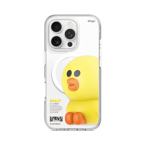 elago LINE FRIENDS Brown & Sally for iPhone16 Pro