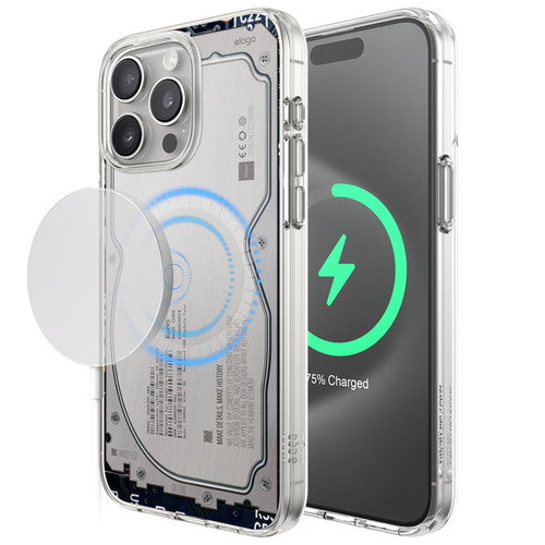 elago monthly elago MAGNETIC HYBRID CASE for iPhone15 Pro Max