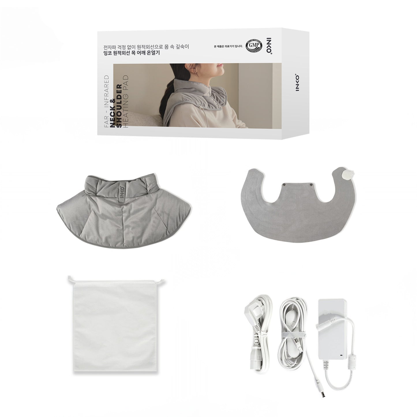 INKO 遠赤外線ネック&ショルダーヒーティングパッド