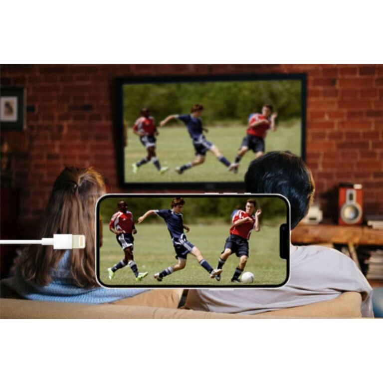 テレビにiPhoneを繋いで画面を映すHDMIケーブル「SPIDER」が便利