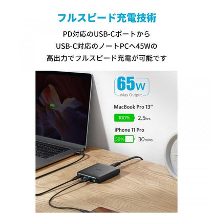 Anker PowerPort Atom Slim Four Ports 4ポート