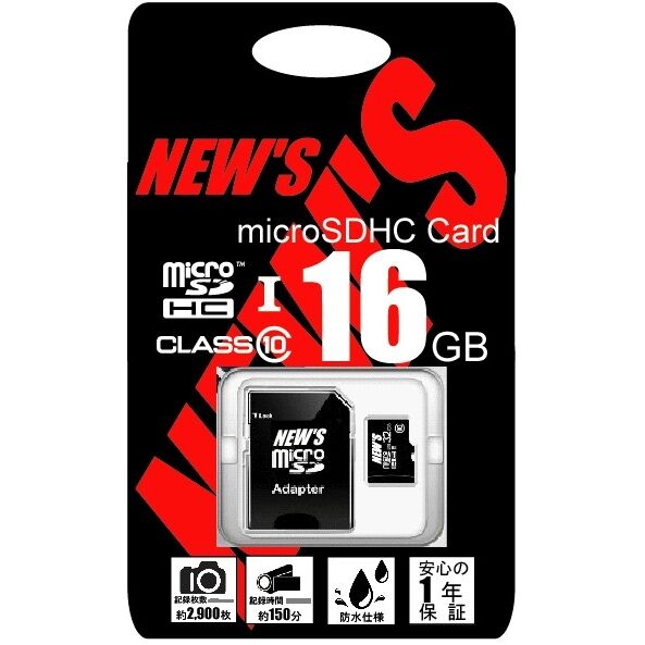 NEW'S microSDHC 16GB class10 UHS-1_1