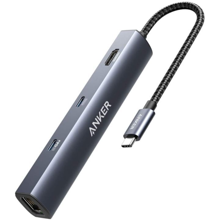 Anker PowerExpand 6-in-1 USB-C PD イーサネット ハブ グレー【10月下旬】_1