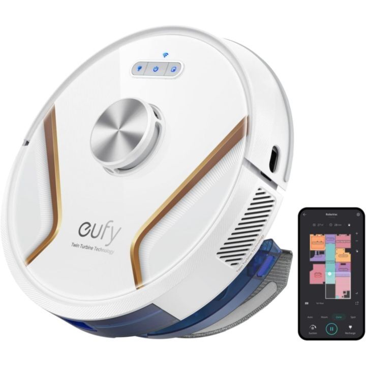 Anker Eufy RoboVac X8 Hybrid ロボット掃除機 ホワイト_1
