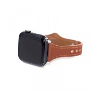 WEARPLANET Slim Line フラット本革バンド Apple Watch 41/40/38mm