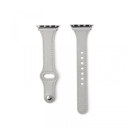 WEARPLANET Slim Line フラット本革バンド Apple Watch 41/40/38mm