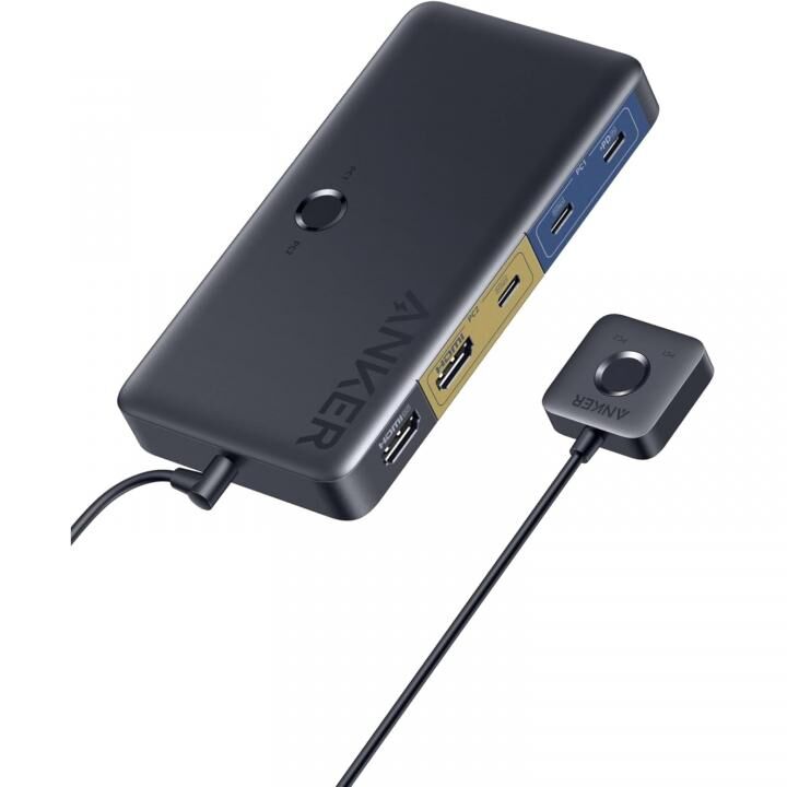 Anker KVM Switch (4K, For デスクトップPC & ノートPC )_1