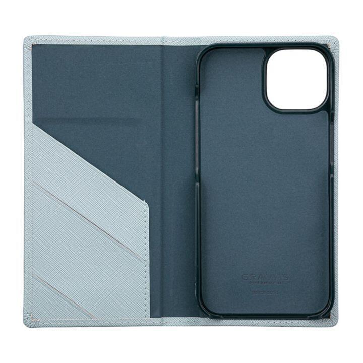 GRAMAS COLORS サフィアーノPUレザー フォリオケース iPhone 14