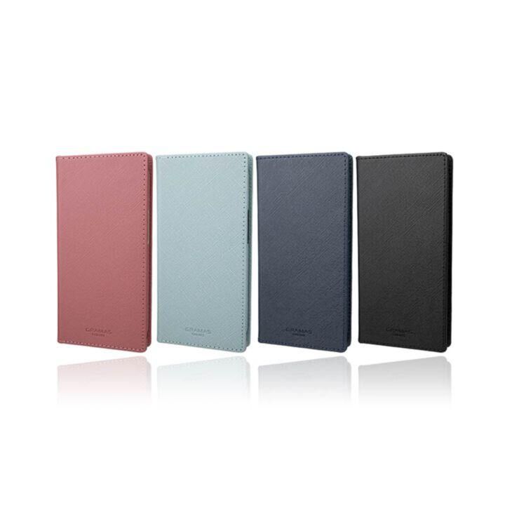 GRAMAS COLORS サフィアーノPUレザー フォリオケース iPhone 14 Pro