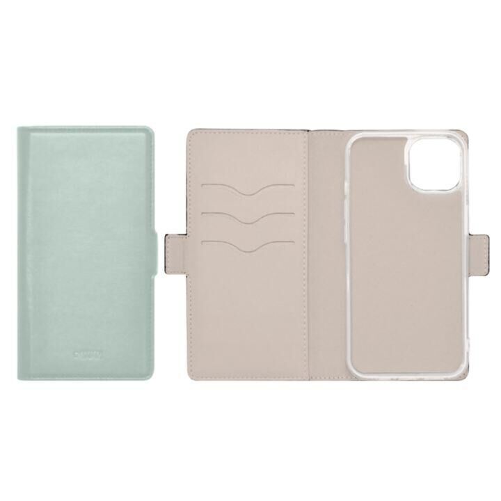 BICOLOR FLIP CASE グリーン iPhone 14_1