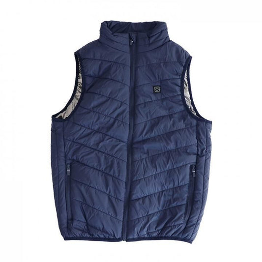 電熱ベスト すぐぬっくベスト ベスト ネイビー S_1