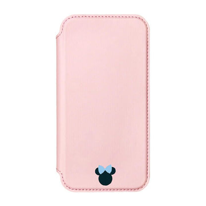 ガラスフリップケース ミニーマウス iPhone 13 mini