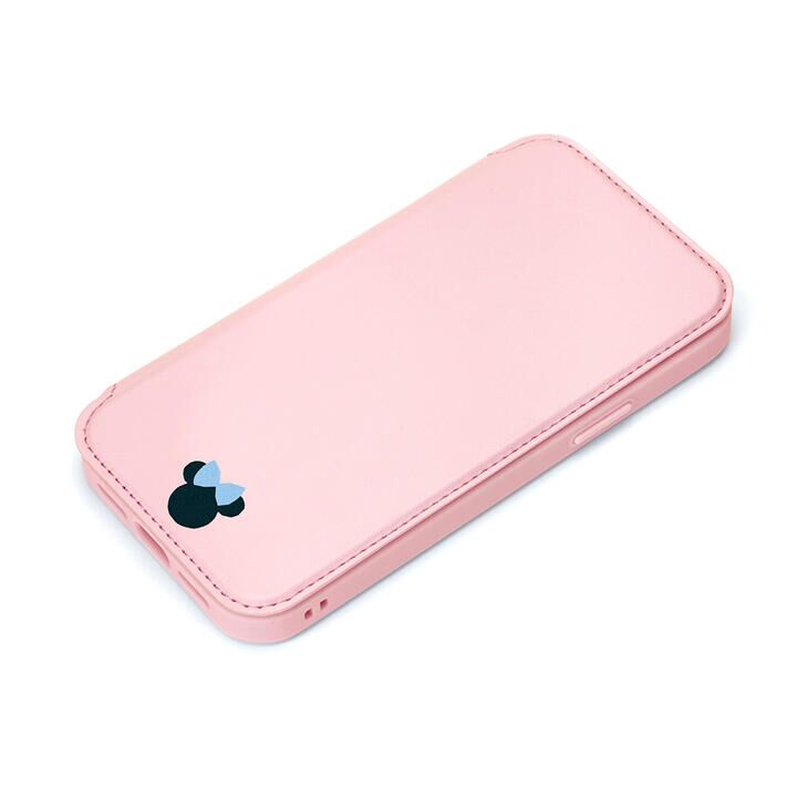 ガラスフリップケース ミニーマウス iPhone 13 mini_1