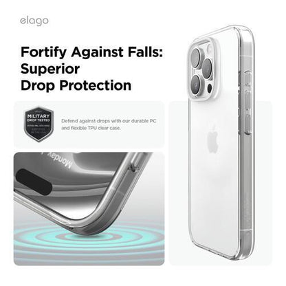 elago HYBRID CASE iPhone16 Pro Clear