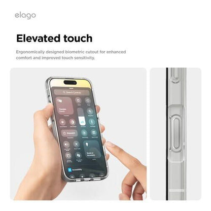 elago HYBRID CASE iPhone16 Pro Max Clear