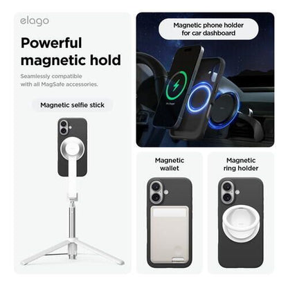 elago MAGNETIC SILICONE CASE iPhone16
