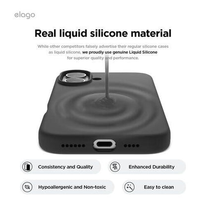 elago MAGNETIC SILICONE CASE iPhone16