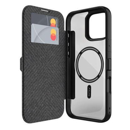 RAPTIC Urban Folio MagSafe iPhone16 Pro Black_1
