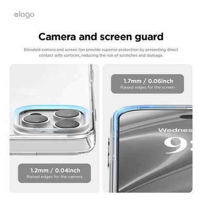 elago HYBRID CASE iPhone16 Pro Max Clear