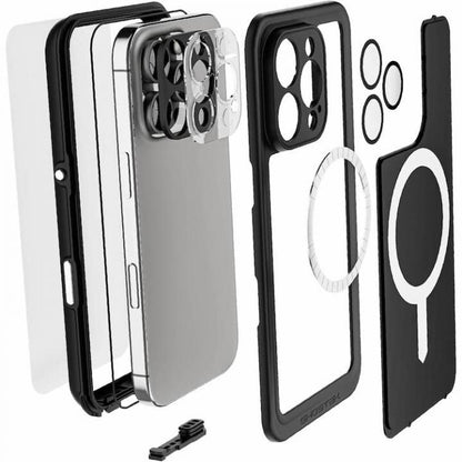Ghostek (ゴーステック) ノーティカルスリム iPhone 16 Pro Max 360度保護 防水防塵 IP68 耐衝撃