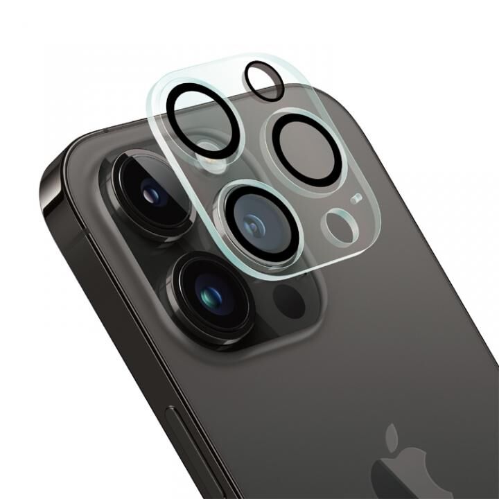 トラッフル レンズへのキズ防止 割れ欠け防止 背面フラット化 カメラレンズプロテクター for iPhone 16 Pro / 16 Pro Max / 15 Pro Max