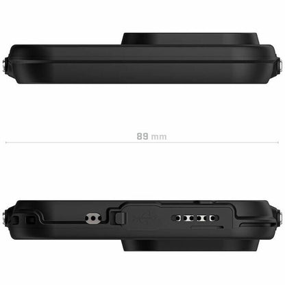 ゴーステック MagSafe対応 防水防塵耐衝撃 フルプロテクションケース ノーティカルスリム クリア iPhone 15 Pro Max