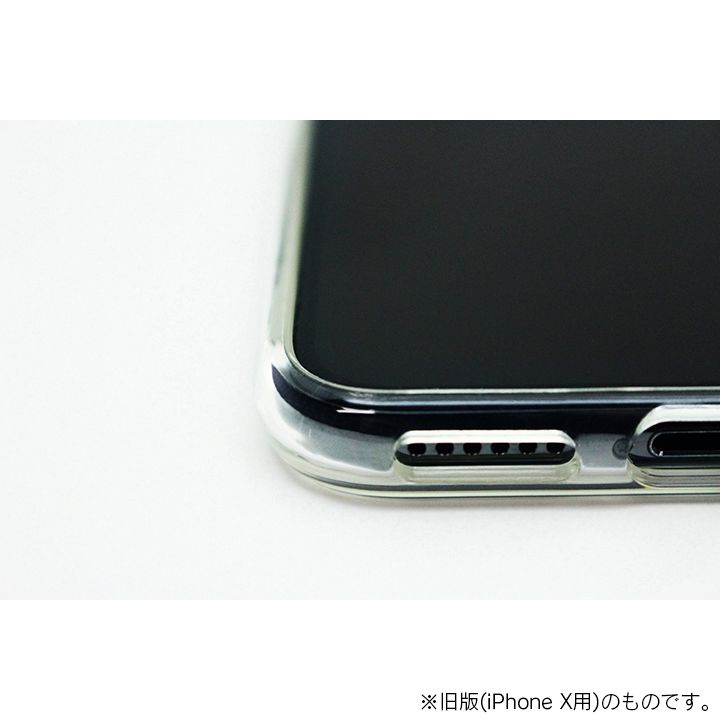 A+ 背面強化ガラス×TPUハイブリッドケース Clear Panel Case3 for iPhone XR