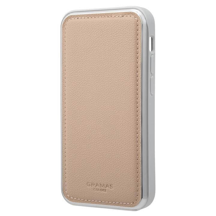 GRAMAS COLORS Shrink PU Leather Hybrid Shell Case 背面型ハイブリッドケース Grege iPhone 13 mini_1