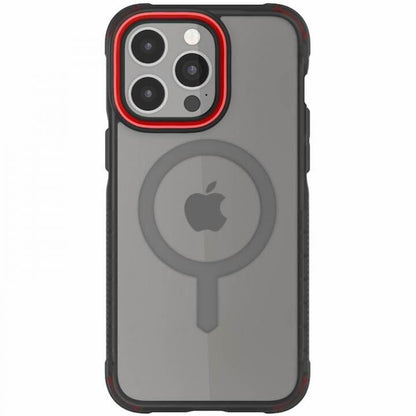 ゴーステック MagSafe対応 耐衝撃クリアケース コバート スモーク iPhone 15 Pro Max_1