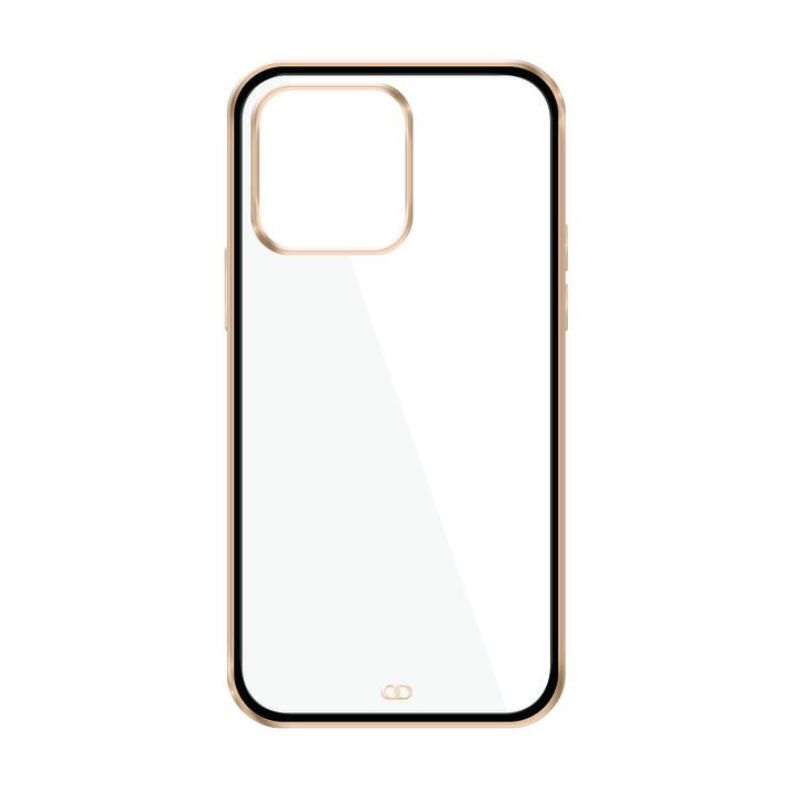 iSense ラグジュアリークリアケース ブラックゴールド iPhone 13 Pro_1