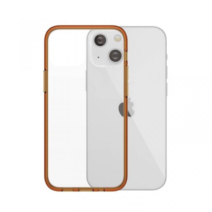 PanzerGlass パンザグラス クリアケースカラー 抗菌仕様 タンジェリン iPhone 13 mini_1