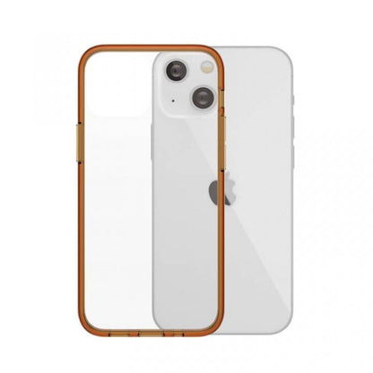 PanzerGlass パンザグラス クリアケースカラー 抗菌仕様 タンジェリン iPhone 13 mini_1