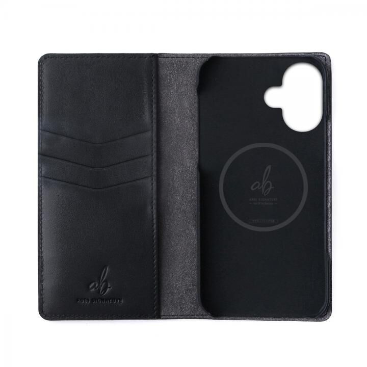 ABBI SIGNATURE LIPARI イタリアンレザー MagSafe対応ダイアリーケース iPhone 16