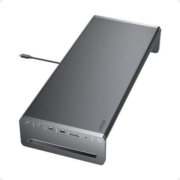 Anker USB-C ハブ (10-in-1、 Monitor Stand) ダークグレー_1